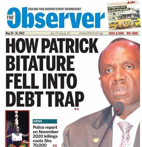 The Observer is on sale with a price tag of shs1bn but will be lucky to be bought for shs300m!