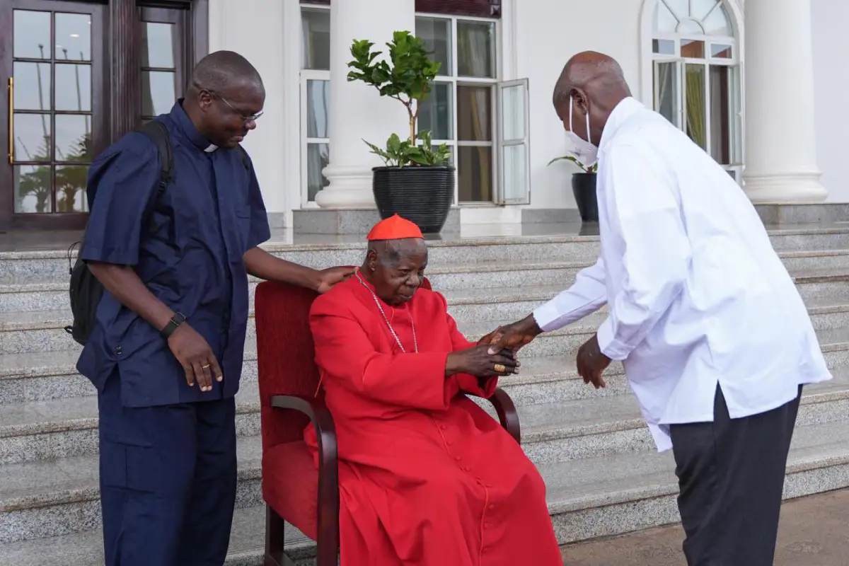 So Cardinal Wamala went to Museveni for help instead of God. Interesting.