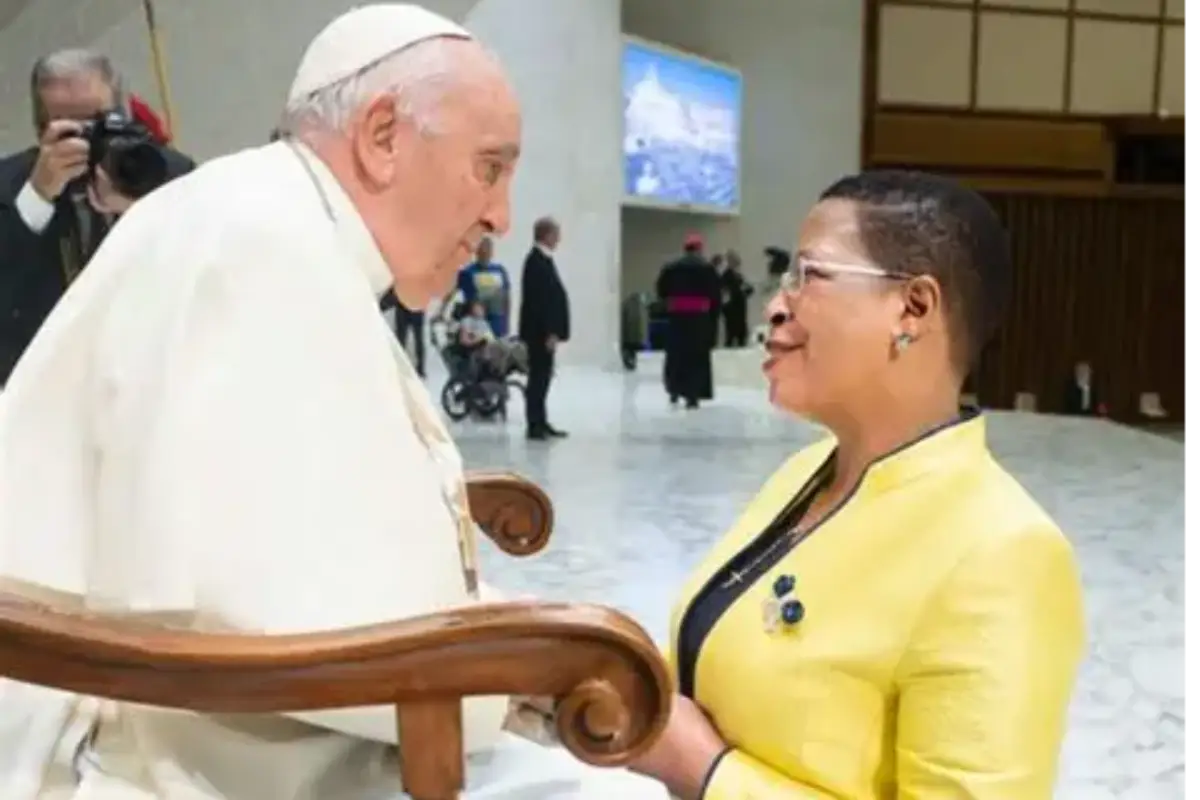 Anita Among’s faith, Vatican, sanctions and corruption allegations